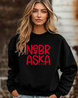 Nebraska Cozy Graphic Sweatshirt