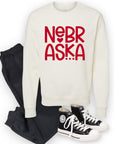 Nebraska Cozy Graphic Sweatshirt