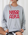 Nebraska Cozy Graphic Sweatshirt