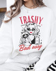 Baddie Girly Retro, Sassy Sweatshirt