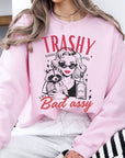 Baddie Girly Retro, Sassy Sweatshirt