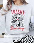 Baddie Girly Retro, Sassy Sweatshirt