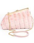 Quilted Faux Fur Iconic Swing Bag