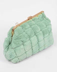 Quilted Faux Fur Iconic Swing Bag