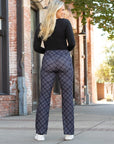 Julia Rose The Jennifer Plaid Bootcut Leggings