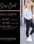 Julia Rose The Riley -7/8 Ankle Length NAVY Leggings Pocket