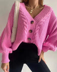 Knit Cardigan Sweater