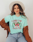 Candy Cane Christmas Club Holiday Graphic Tee