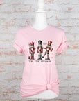 Nutcracker Tis The Season Holiday Graphic Tee