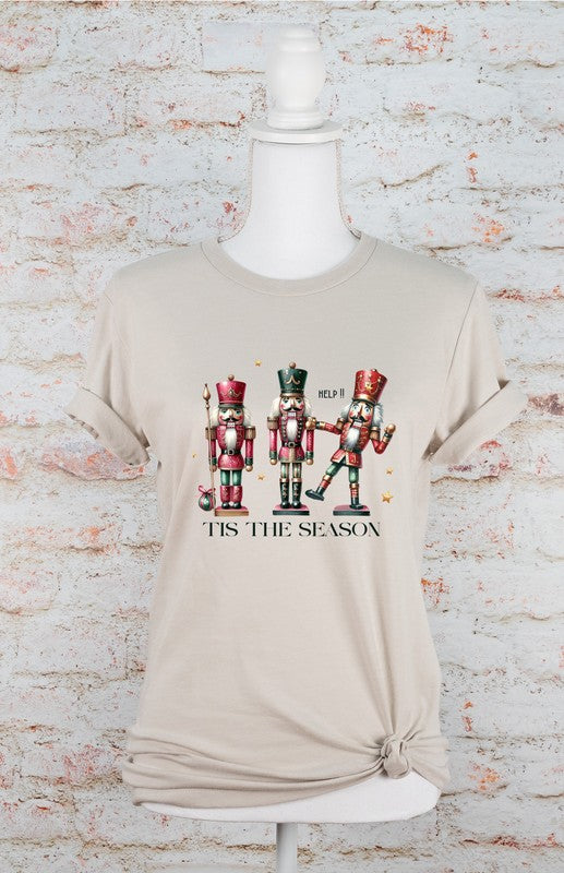 PLUS Nutcracker Tis The Season Holiday Graphic Tee