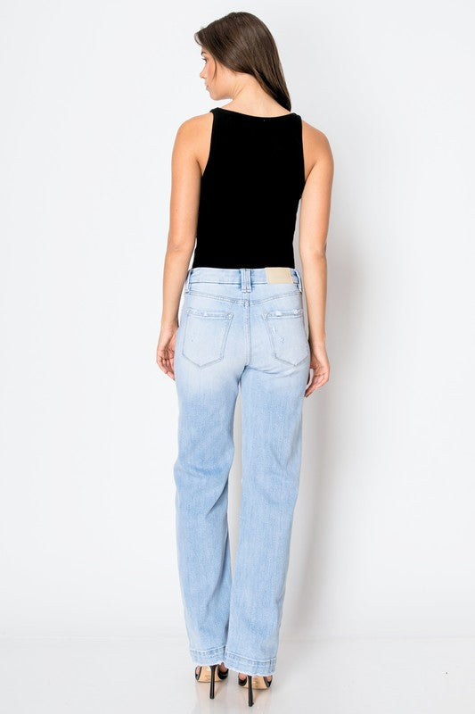 Artemis Vintage Tummy Control High Rise Modern Wide Leg Jeans