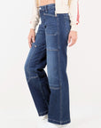 Artemis Vintage Tummy Control High Rise Relaxed Wide Leg Jeans