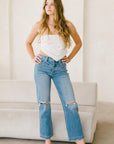 Artemis Vintage Tummy Control High Rise Relaxed Straight Leg Jeans