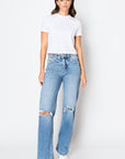 Artemis Vintage Tummy Control High Rise Relaxed Straight Leg Jeans