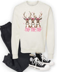 PLUS Ho Ho Ho Deer Cozy Crewneck Sweatshirt