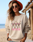 PLUS Ho Ho Ho Deer Cozy Crewneck Sweatshirt