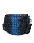 MKF Amalia Croc-Embossed Crossbody Bag by Mia K