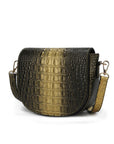 MKF Amalia Croc-Embossed Crossbody Bag by Mia K