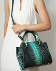 MKF Bently Croc-Embossed Tote & Wallet Set