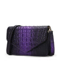 MKF Vanta Croc-Embossed Saddle Bag by Mia K.