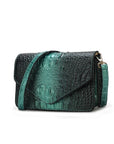 MKF Vanta Croc-Embossed Saddle Bag by Mia K.