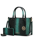 MKF Aphelia Croc-Embossed Handbag by Mia K.