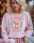 Christmas St Nick's Coffee Club Sweatshirt