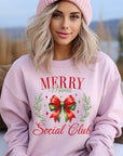 Christmas Merry Mama Social Club Sweatshirt