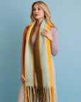 Ombre Dream Luxe Fringe Blanket Scarf