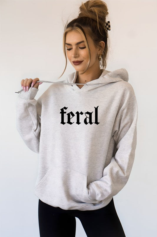 Feral Graphic Hoodie