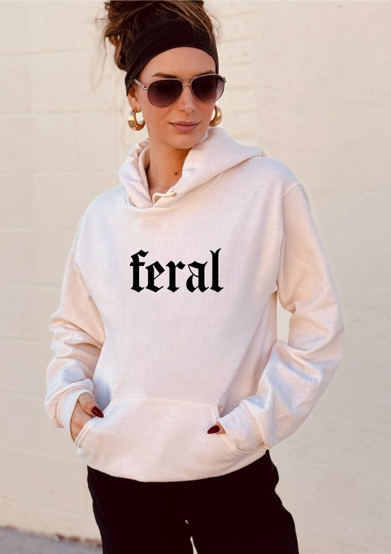 Feral Graphic Hoodie