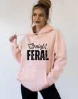 Straight Feral Graphic Hoodie