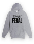 PLUS Straight Feral Graphic Hoodie