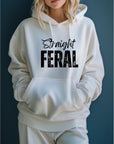 PLUS Straight Feral Graphic Hoodie