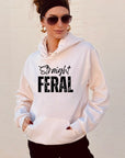 Straight Feral Graphic Hoodie