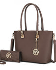 MKF Vanessa Tote & Wallet Set by Mia K