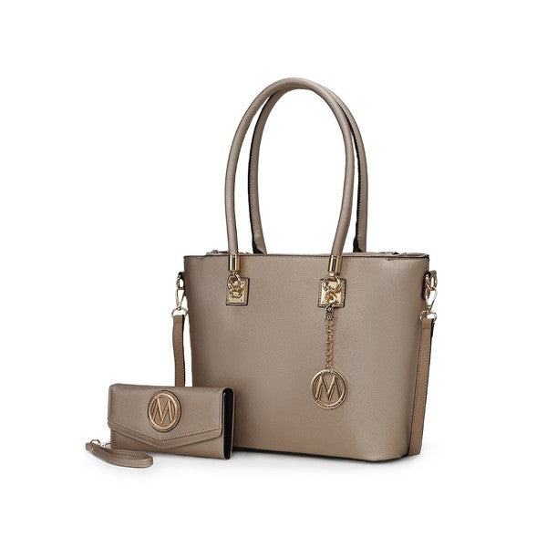 MKF Vanessa Tote &amp; Wallet Set by Mia K