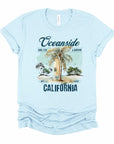 PLUS Oceanside Surf Bella Canvas Graphic Tee