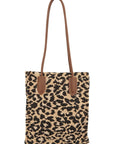 Leopard Print Tote Bag