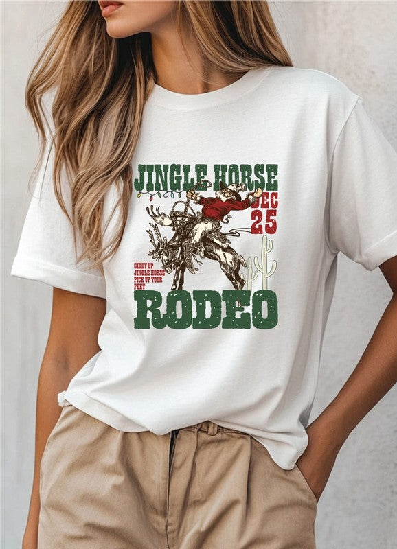 PLUS Jingle Horse Rodeo Graphic Tee