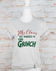 PLUS Mrs. Clause Married to the Grinch Graphic Tee