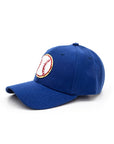 Chenille Baseball Patch Blue Cap