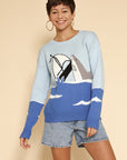 Shark Attack Knit Sweater