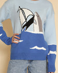 Shark Attack Knit Sweater