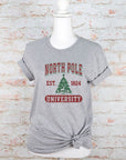 North Pole University Graphic Tee