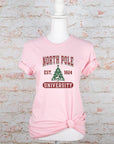 North Pole University Graphic Tee