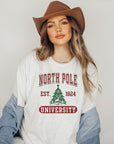 North Pole University Graphic Tee