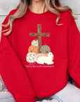 The Lord is My Shepherd Graphic Fleece Sweatshirts