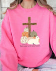 The Lord is My Shepherd Graphic Fleece Sweatshirts