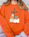 The Lord is My Shepherd Graphic Fleece Sweatshirts